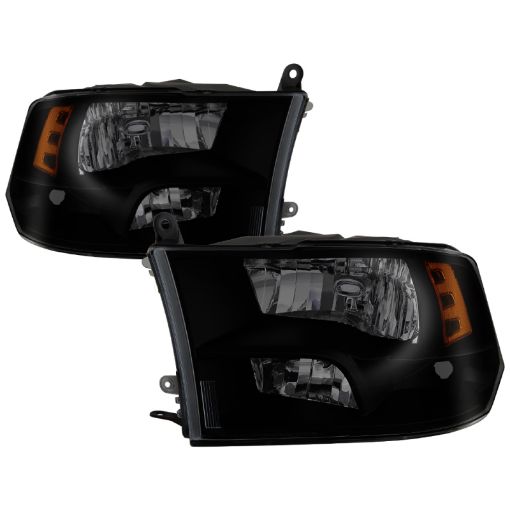 Kuva: xTune Dodge Ram 1500 09 - 17 (Non - LED) OEM Style Headlights - Black Smoked HD - JH - DR09 - QU - BSM