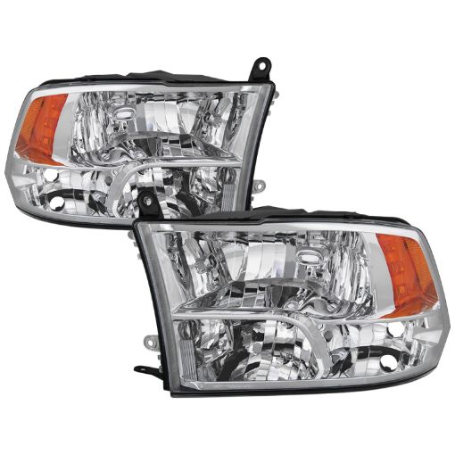 Kuva: xTune Dodge Ram 1500 09 - 17 (Non - LED) OEM Style Headlights - OEM Chrome HD - JH - DR09 - QU - C