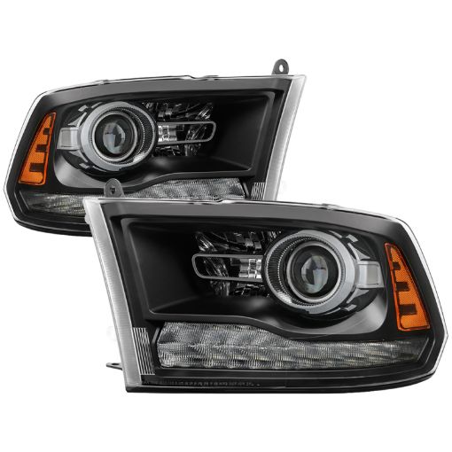 Kuva: xTune Dodge Ram 13 - 17 ( w Factory Projector LED) OEM Style Headlight - Black HD - JH - DR13 - OE - BK