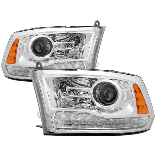 Kuva: xTune Dodge Ram 13 - 17 ( w Factory Projector LED) OEM Style Headlight - Chrome HD - JH - DR13 - OE - C