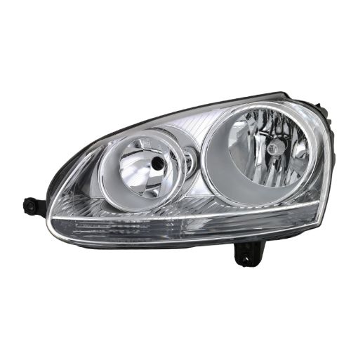 Kuva: xTune Volkswagen Golf 06 - 09 Driver Side Headlight - OEM Left Black HD - JH - TCOL14 - OE - R