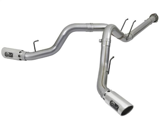 Kuva: aFe POWER 4in DPF - Back SS Exhaust System 2017 Ford Diesel Trucks V8 - 6.7L (td)