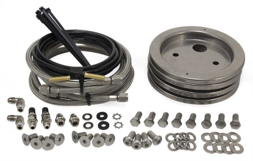 Kuva: Air Lift Loadlifter 5000 Ultimate Plus Complete Stainless Steel Air Lines Upgrade Kit (Inc 4 Plates)