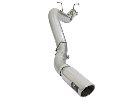 Kuva: aFe ATLAS 5in DPF - Back Aluminized Steel Exhaust System wPolished Tips 2017 GM Duramax 6.6L (td) L5P