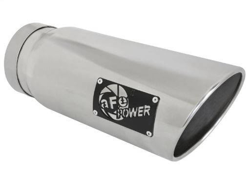 Kuva: aFe MACHForce - Xp 5in Inlet x 6in Outlet x 15in length Polished Exhaust Tip