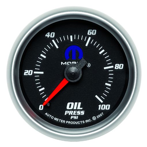 Kuva: Autometer Mopar 2 - 116in Mechanical 100PSI Oil Pressure Gauge