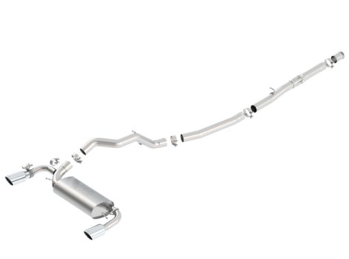 Kuva: Borla 16 - 17 Ford Focus RS 2.3L MT Round Angle - Cut Tips Split Rear Exit ATAK Catback Exhaust