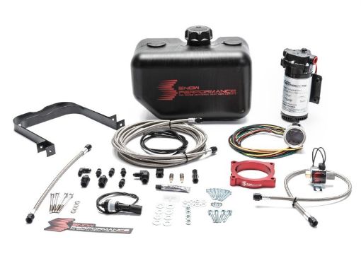 Kuva: Snow Performance 15 - 17 Mustang EcB Stg 2 Boost Cooler Water Injection Kit (SS Braid Line 4AN)