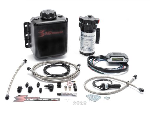 Kuva: Snow Performance Stg 3 Boost Cooler DI 2D MAP Prog. Water Injection Kit (SS Braided Line 4AN)