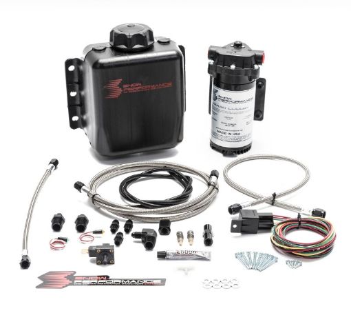 Kuva: Snow Performance Stg 1 Boost Cooler Water Injection Kit TD (wSS Braided Line 4AN Fittings)