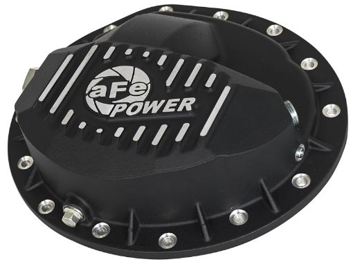 Kuva: aFe Power Pro Series Rear Differential Cover Black wMachined Fins 16 - 17 Nissan Titan XD(AAM 9.5 - 14)