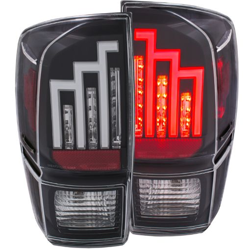 Kuva: ANZO 2016 - 2017 Toyota Tacoma LED Taillights Black