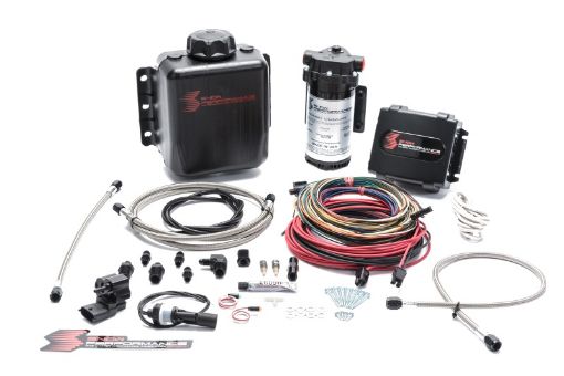 Kuva: Snow Performance Stg 4 Boost Cooler Platinum Water Injection Kit (wSS Braid Line and 4AN Fitting)