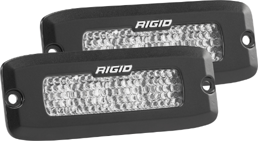 Kuva: Rigid Industries SRQ - 60 Deg. Lens - White - Flush Mount - Set of 2