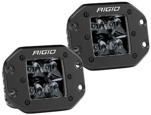 Kuva: Rigid Industries D2 - Midnight Edition Flush Mount Spot Lights