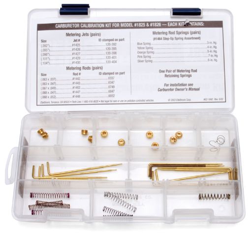 Kuva: Edelbrock Calibration Kit for 18251826