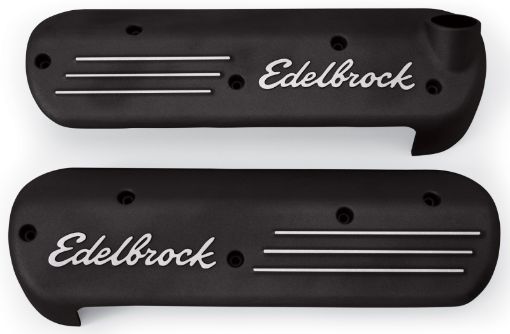 Kuva: Edelbrock Coil Cover GM Gen 3 LS1 Black Coated