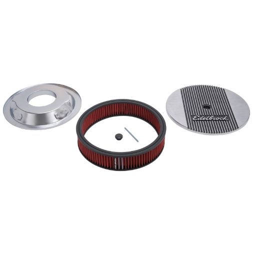 Kuva: Edelbrock Air Cleaner Elite II 14In Diameter w 3In Element Polished