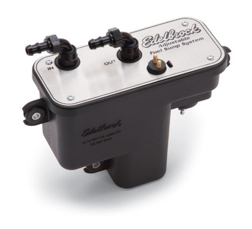 Kuva: Edelbrock Fuel System Universal Fuel Sump Module Adjustable Fuel Sump Tank Only 255 LPH