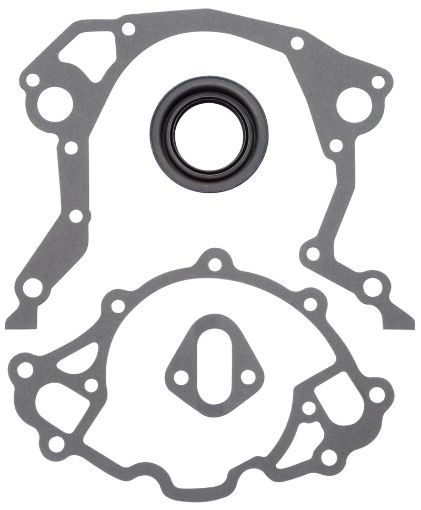 Kuva: Edelbrock Timing Cover Gasket And Oil Seal Kit for SB Ford