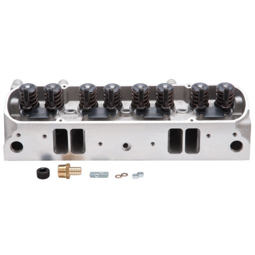 Kuva: Edelbrock Cylinder Head Pontiac Performer D - Port 72cc Chambers for Hydraulic Roller Cam Complete