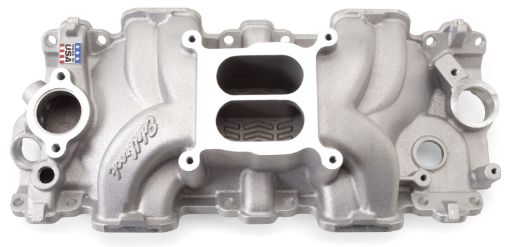 Kuva: Edelbrock Intake Manifold Single Quad Perf RPM Chevrolet 348409 Inwin Big Block Small Port