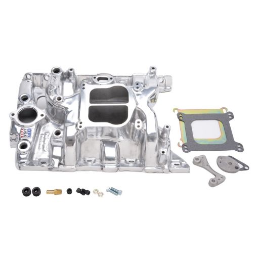 Kuva: Edelbrock Performer Pontiac Polished Manifold