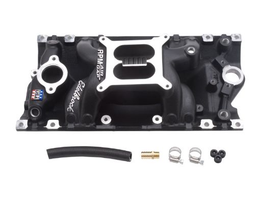 Kuva: Edelbrock Performer RPM Air Gap Vortec Black