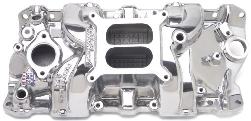 Kuva: Edelbrock Perf RPM Manifold Polished