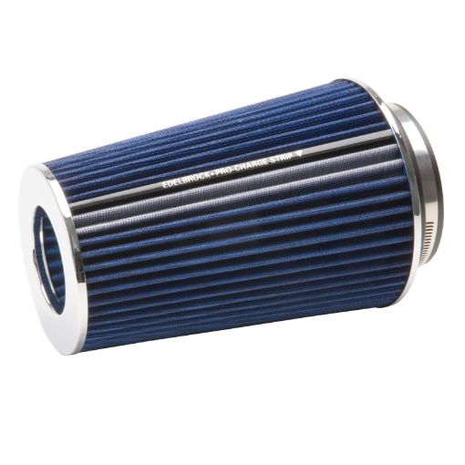 Kuva: Edelbrock Air Filter Pro - Flo Series Conical 10In Tall BlueChrome