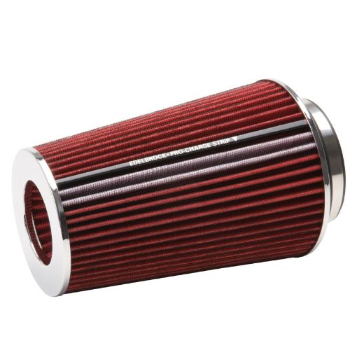 Kuva: Edelbrock Air Filter Pro - Flo Series Conical 10In Tall RedChrome