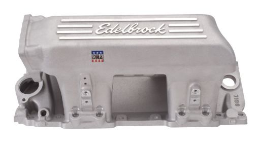 Kuva: Edelbrock Manifold EFI Pro - Flo XT BB Chevy Rect Port Heads As Cast