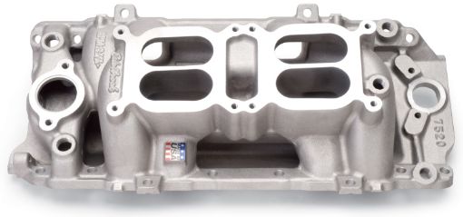 Kuva: Edelbrock Manifold Dual Quad RPM Air Gap BB Chevy Oval Port