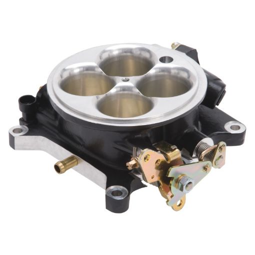 Kuva: Edelbrock Throttle Body 4 - Barrel 4150 Style Flange 1 75In Bores Includes GmDeLPHi Iac