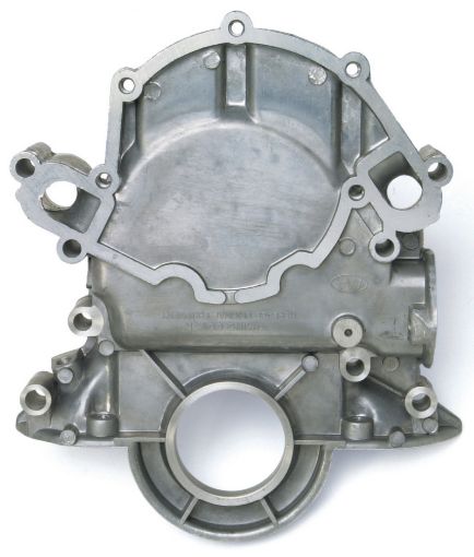 Kuva: Edelbrock Timing Cover Alum SB Ford 65 - 78 289 (Non K - Code) and 302 69 - 87 351W w Timing Marker