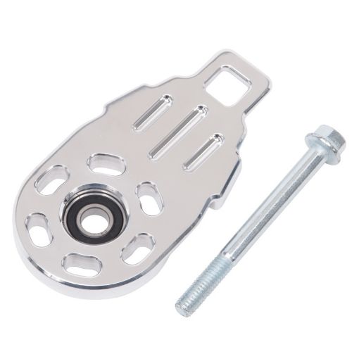 Kuva: Edelbrock Tensioner Cover Dual Quad LsSbc Supercharger Polished