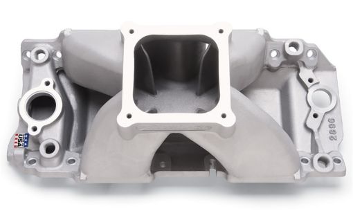 Kuva: Edelbrock Manifold BB Chevy Short Deck Super Victor II (565) CNC Port - Matched for 60409 CNC Heads