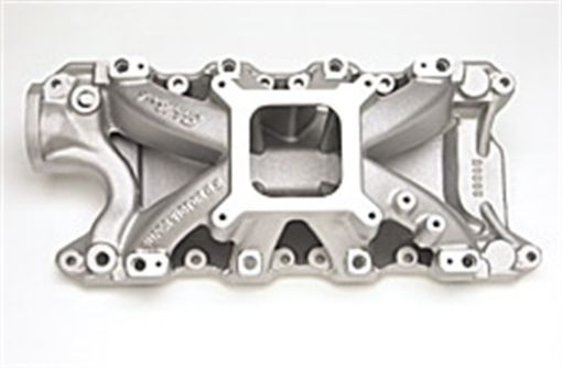 Kuva: Edelbrock Intake Manifold Super Victor EFI Ford Windsor 8 2In Deck Block Polished Finish