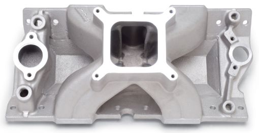 Kuva: Edelbrock Super Victor SBC Manifold for GM Cast Iron Vortec Heads (Race Manifold)