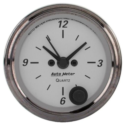 Kuva: AutoMeter American Platinum Series 2.0625in Clock 12 Hour Analog