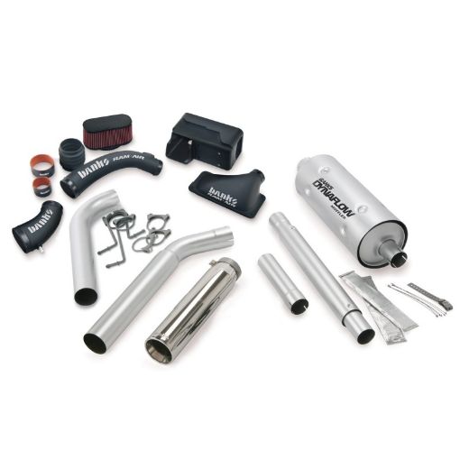 Kuva: Banks Power 16 - 17 Ford 6.8L MH - A Stinger Bundle - SS Single Exhaust Right Exit w Chrome Tip