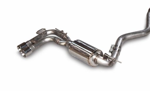 Kuva: AWE Tuning BMW F3X N20N26 328i428i Touring Edition Exhaust Quad Outlet - 80mm Chrome Silver Tips