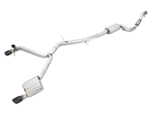 Kuva: AWE Tuning Audi B9 A4 SwitchPath Exhaust Dual Outlet - Diamond Black Tips (Includes DP and Remote)