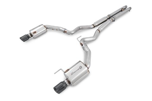 Kuva: AWE Tuning S550 Mustang GT Cat - back Exhaust - Touring Edition (Diamond Black Tips)