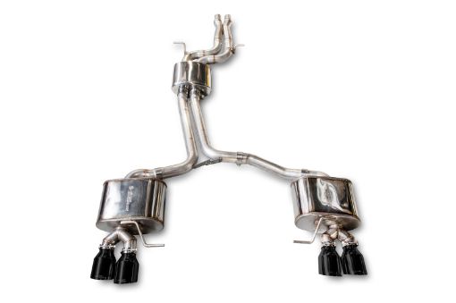 Kuva: AWE Tuning Audi 8R SQ5 Touring Edition Exhaust - Quad Outlet Diamond Black Tips