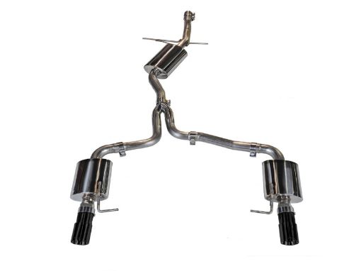 Kuva: AWE Tuning Audi B8 A4 Touring Edition Exhaust - Dual Outlet Diamond Black Tips