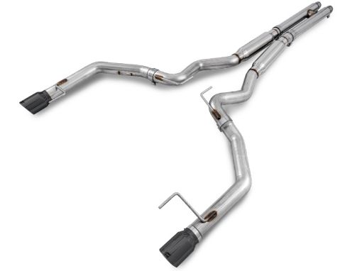 Kuva: AWE Tuning S550 Mustang GT Cat - back Exhaust - Track Edition (Diamond Black Tips)