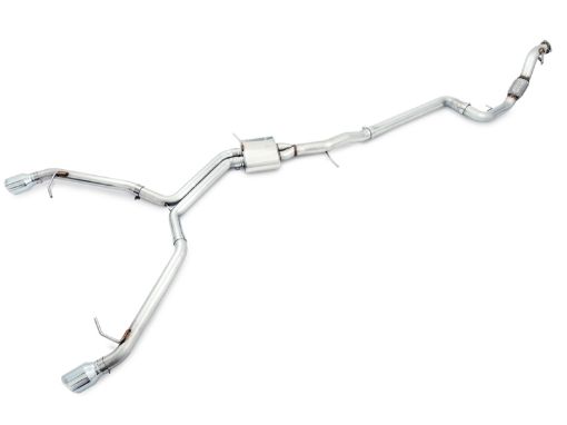 Kuva: AWE Tuning Audi B9 A4 Track Edition Exhaust Dual Outlet - Chrome Silver Tips (Includes DP)