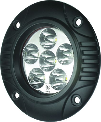 Kuva: Hella Value Fit 90mm 6 LED Light - FLSH Off Road Spot Light