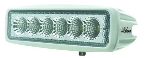 Kuva: Hella Value Fit Mini Flush Mount 7.7in - 18W White Housing Flood Beam LED Light Bar